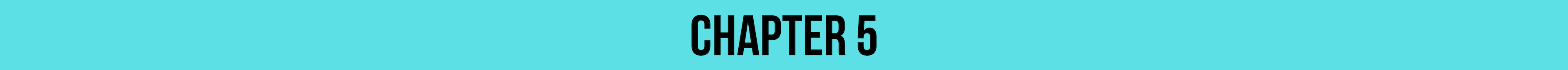 Chapter 5 Chapter 5