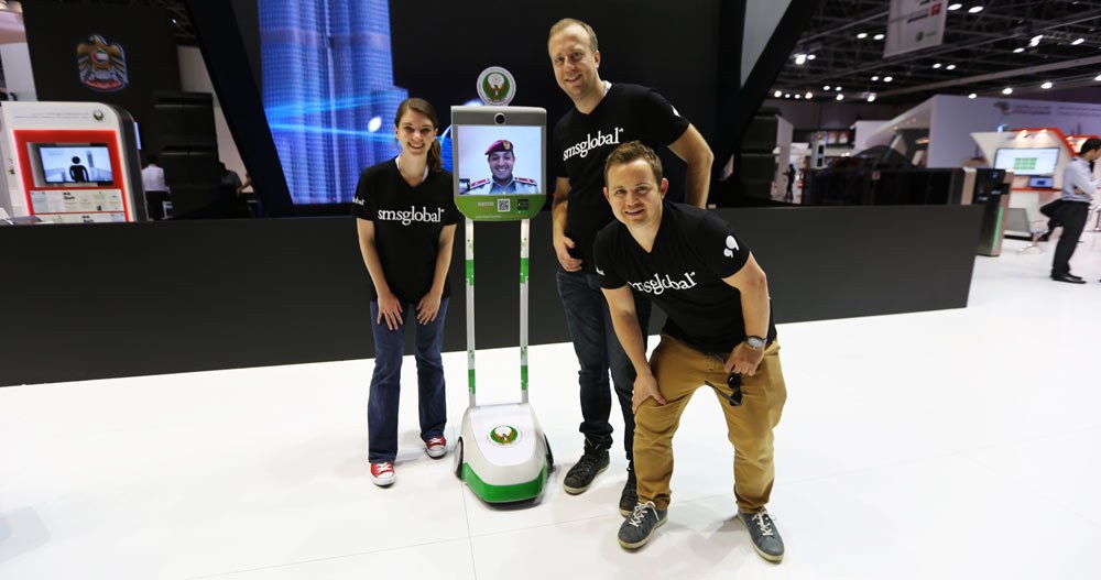 GiTEX Skype Robot