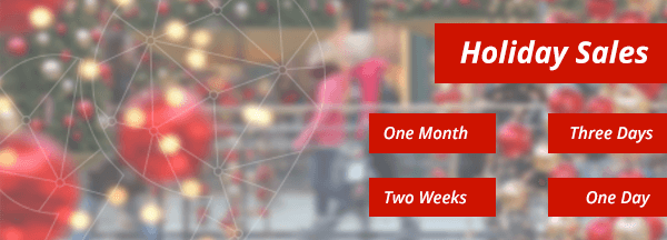 Holiday sales Holiday sales