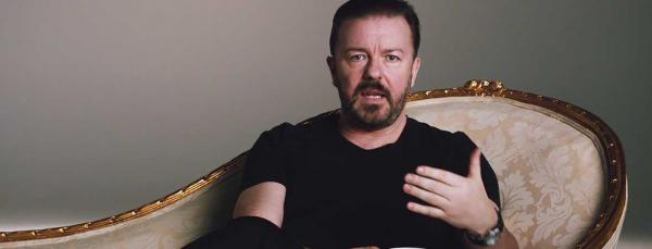 The Office's Ricky Gervais Promotes Netflix for Optus