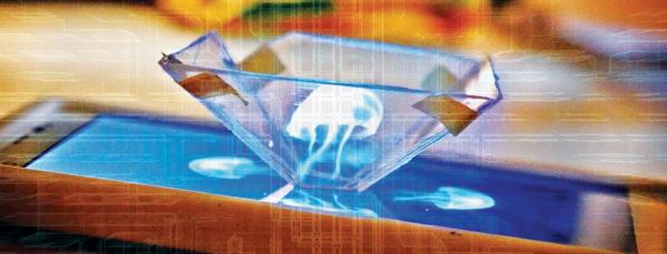 Turn Your Smartphone Into A 3D Holographic Projector
