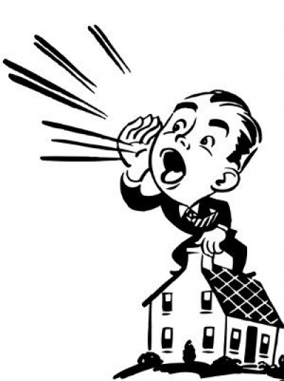 marketing shouting marketing shouting