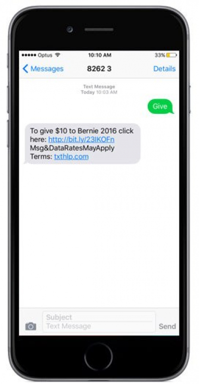 SMS donations SMS donations