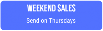 Weekend sales time Weekend sales time