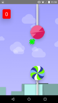 Android flappy lollypop