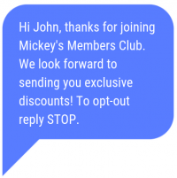 Loyalty programs SMS Loyalty programs SMS