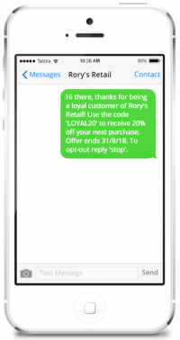 SMS Counpons
